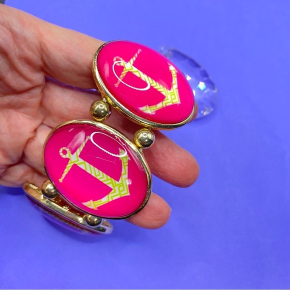 TOP IT OFF Pink & Gold Anchor Chunky Bracelet - Picture 2 of 5